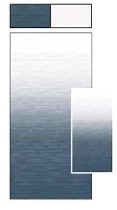 Carefree of Colorado JU216C00 RV Awning Vinyl Fabric 21′ – Blue Shale Fade With White Weatherguard