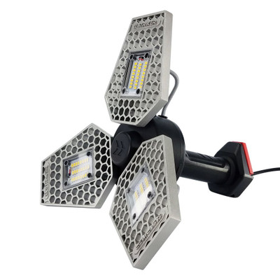STKR Concepts 00177 TRi - LIGHT 3-Light 3,000 Lumens Aluminum LED Shop Light