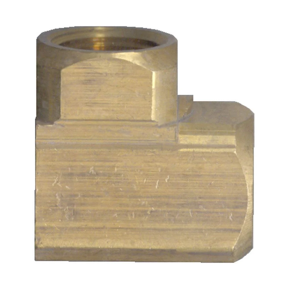 1/2 FPT Extruded Brass 90° Elbow