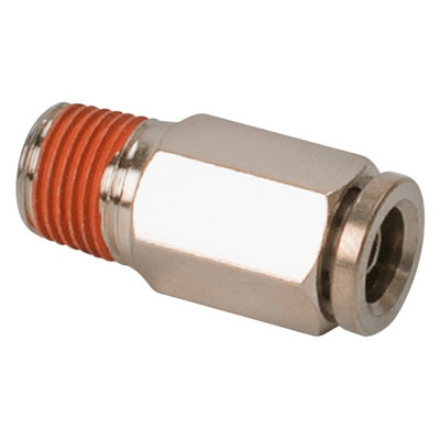 VIAIR 1/4 NPT Male to 1/8" Airline Straight Fitting 10-Pack (11870-BP)"