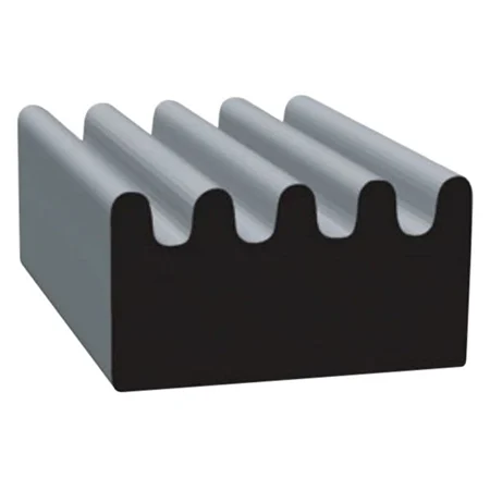 Clean Seal 3/8″ x 5/8″ Ribbed EDPM Seal – Black