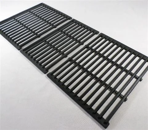 15″ X 31-7/8″ Three Piece Cast Iron Cooking Grate Set