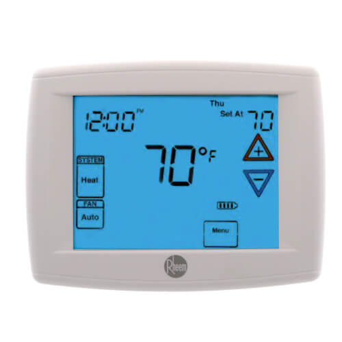 Rheem RHC-TST412MDMS Touchscreen Thermostat w/Humidity Control