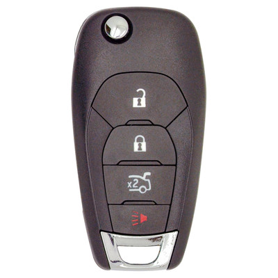 XToolUSA 17308637 Chevy Cruze 2016+ 4-Button Remote Head Key