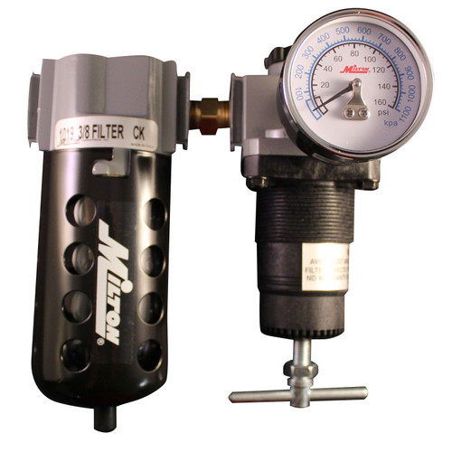 Milton™ 3/8" NPT Deluxe Polycarbonate FR Duo