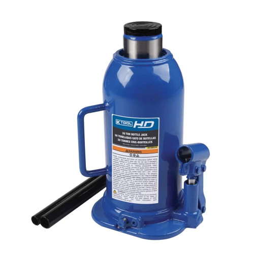 K Tool International 30 Ton Manual HD Bottle Jack