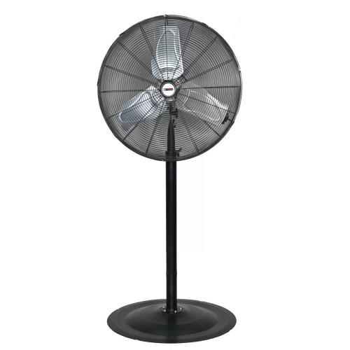K Tool International 24" Waterproof Non Oscillating Pedestal Fan
