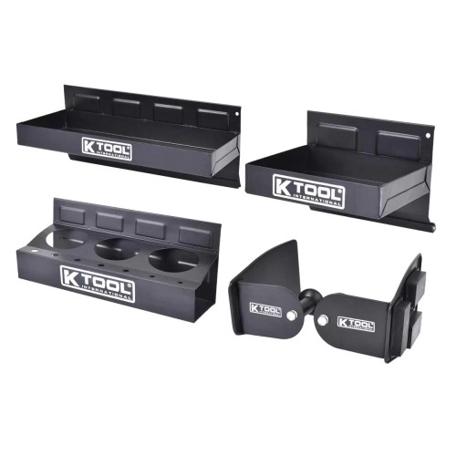 K Tool International Magnetic Toolbox Trays 4-Piece Set
