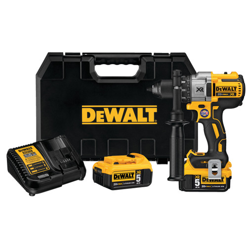 Dewalt DCD991P2 20V MAX* XR Lithium Ion Brushless 3-Speed Drill/Driver Kit