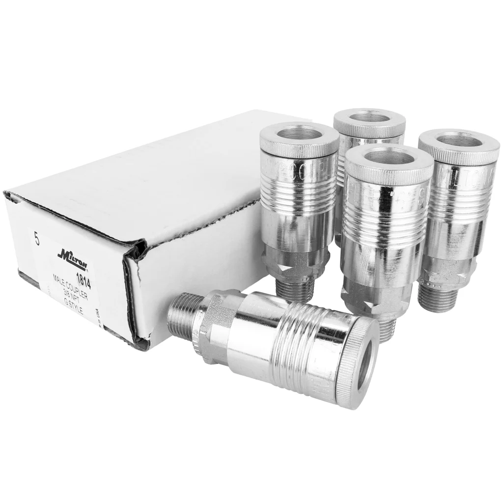 3/8″ MNPT G-Style Coupler – Box of 5
