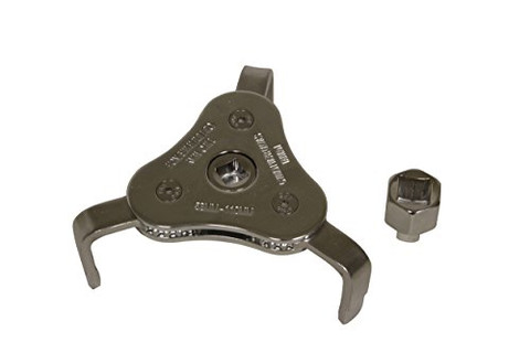 Lisle 58-110mm 3 Jaw Wrench & Adapter (63850)
