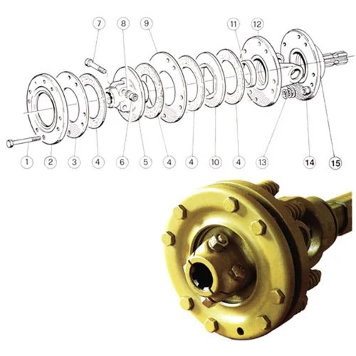 1135007 PRESSURE PLATE OUTER FD1 & FDS-E