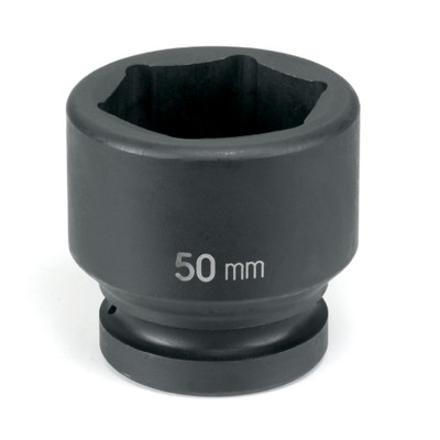 Grey Pneumatic 1-1/2" Dr. x 80mm Standard Length Impact Socket (6080M)