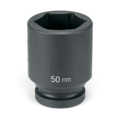 Grey Pneumatic 1-1/2" Drive x 72mm Deep Length Impact Socket (6072MD)
