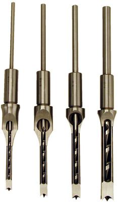 Powermatic Premium Mortise Chisel and Bit Set of 4 (1791096)