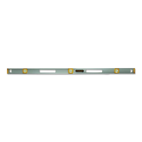 Stanley Top Read Levels, Aluminum, 48 in, 3 Vials