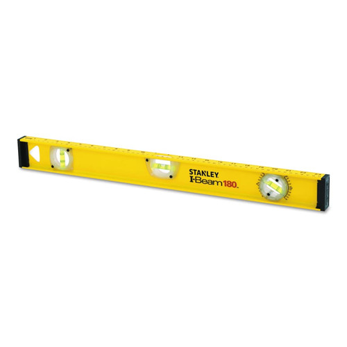 StanleyI-Beam 180 Levels, 24 in, 3 Vials