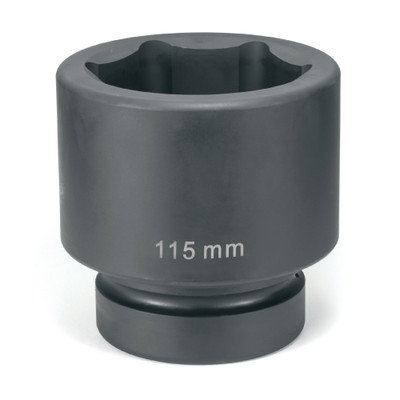Grey Pneumatic 2-1/2" Drive x 110mm Standard Impact Socket (70110M)