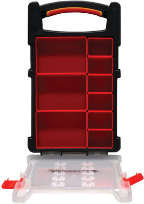Homak Plastic Tool Storage with 9 Removable Bins (HA01109225)