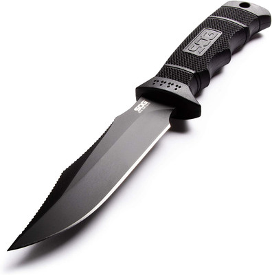 SOG Seal Pup Elite Nylon Sheath Black TINI Straight Edge (SOG-E37SN-CP)