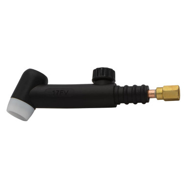 Opens dialog BEST WELDS 900-17FV - TIG Torch Body, Air Cooled, 150 A, Flex Head w/ Valve, for 17, 17FMT Component