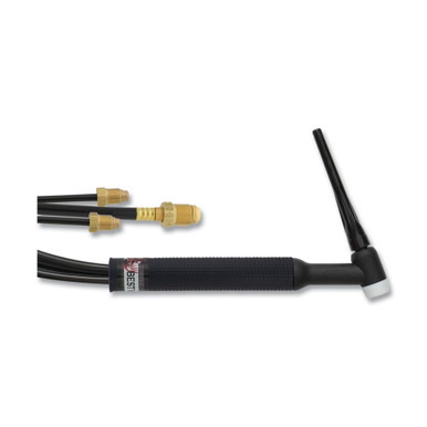 Opens dialog BEST WELDS 900-18-25 - 18 TIG Torch Package, Water Cooled, 350 A, Rigid Head, 25ft Cable, Vinyl
