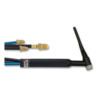 Opens dialog BEST WELDS 900-18F-25-R - 18F TIG Torch Package, Water Cooled, 350 A, Flex Head, 1-Pc 25ft Cable,