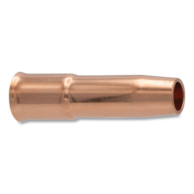 Opens dialog BEST WELDS 900-22-50SS - MIG Gun Nozzle, 1/2" Bore, 1/8" Recess, Tweco Style 22, Short-Stop