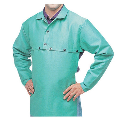 Opens dialog BEST WELDS 902-CA-650-2XL-SNAPS - Flame Retardant Sateen Cape Sleeves, Snaps Closure, 2X-Large,