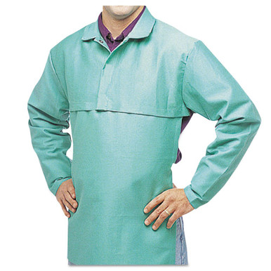Opens dialog BEST WELDS 902-CA-650-L - Flame Retardant Sateen Cape Sleeves, 14" Long, Hook/Loop Closure, Large,