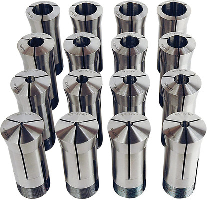 Jet 16-Piece 5-C Collet Set for Lathes and Grinders (650014)