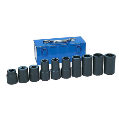 Grey Pneumatic #5 Spline Drive Standard & Deep Impact Set 10pc (9263)