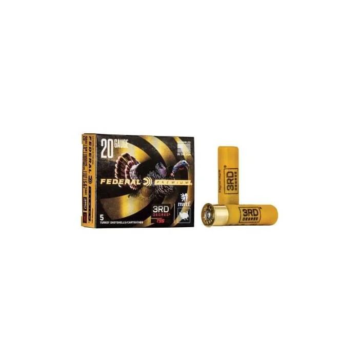 Federal Ammunition 20 Gauge 3-1/2″ 1-1/2 oz #6 Shot 5 Count