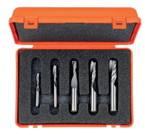 CMT 192.000.02,5 Piece Spiral Bit Sets