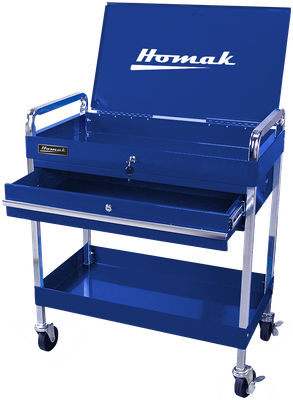 Homak 34" One Drawer Flip Top Service Cart (BL06030341)