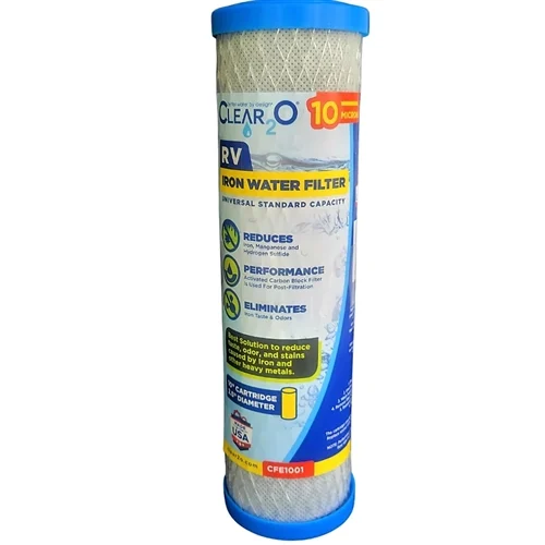 Clear2O Iron Remover RV Water Filter
