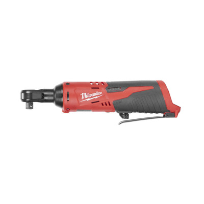 Milwaukee M12 3/8"" Ratchet With 12 Volt Motor LED Light And REDLINK - Tool Only (2457-20)