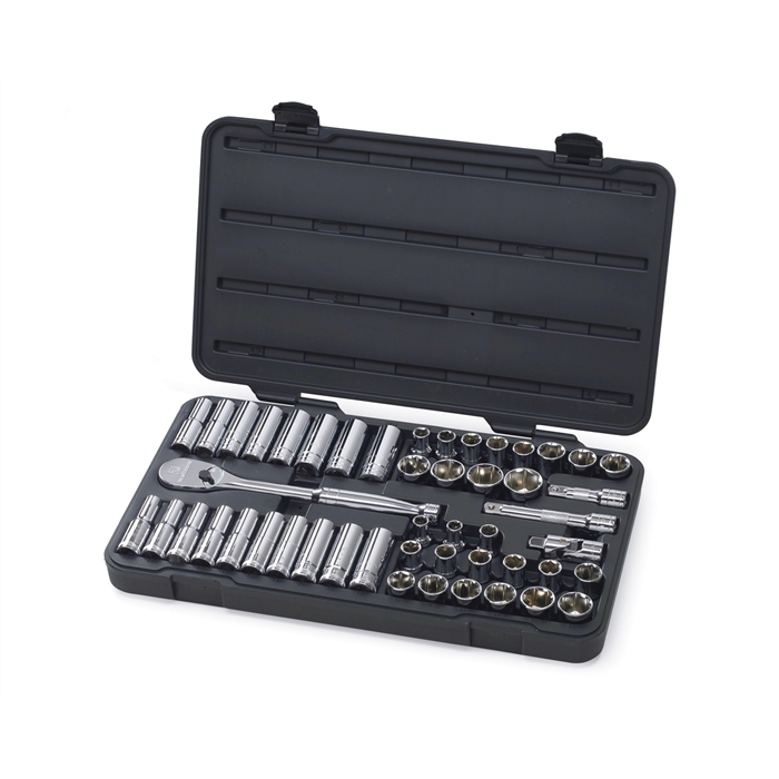 KD Tools 80700 49 Piece 1/2" Drive 6 Point SAE/Metric Socket Set