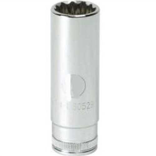 KD Tools 80781 1/2" Drive 6 and 12 Point Metric Deep Length Sockets