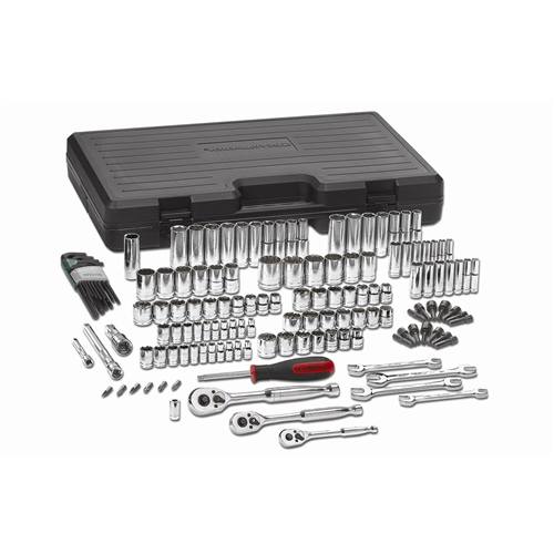 KD Tools 80931 141 Piece 1/4", 3/8" and 1/2" Drive Mechanic's Tool Set