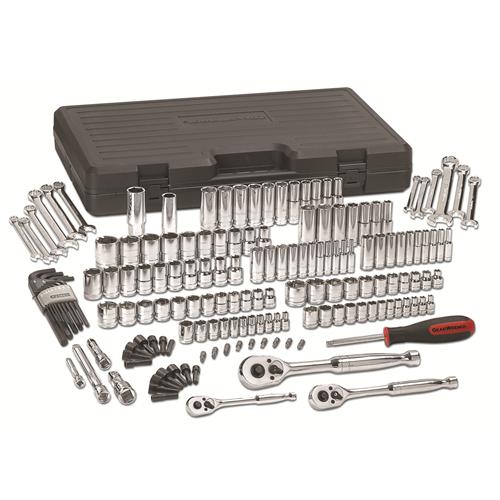 KD Tools 80932 165 Piece 1/4", 3/8" and 1/2" Drive Mechanic's Tool Set