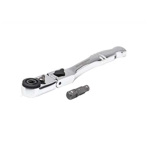 KD Tools 81025 1/4 Drive Slim Head Ratchet, 6 in. Handle