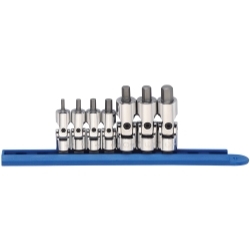 KD Tools 81088 7 Piece 1/4" and 3/8" Drive Universal Metric Stubby Hex Set