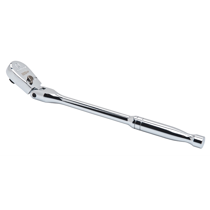 KD Tools 81215P 3/8 in. Drive 120XP Full Polish Flex Teardrop Ratchet