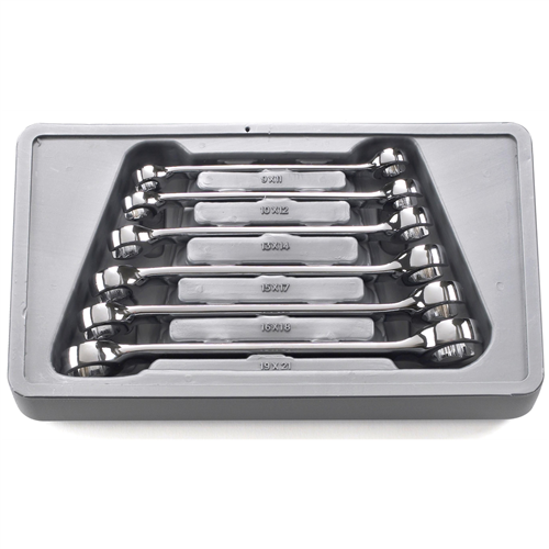 KD Tools 81906 6-Piece Metric Flare Nut Wrench Set