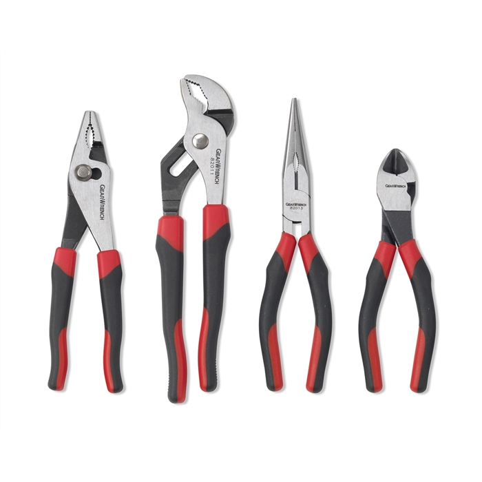 KD Tools 82103 4-Piece GearWrench Standard Plier Set