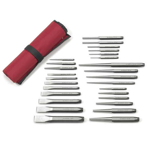 KD Tools 82306 27 Piece Punch and Chisel Set