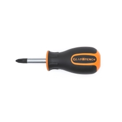 KD Tools 82691 Phillips No. 2 x 1-1/2 in. Stubby Screwdriver (Orange)