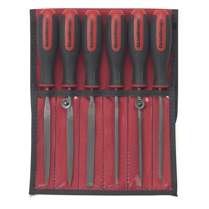 KD Tools 82821 6-Piece Mini File Set