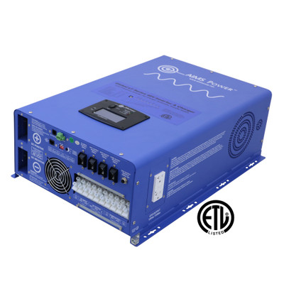 AIMS Power 8000 Watt Pure Sine Inverter Charger (PICOGLF80W48V240VS)